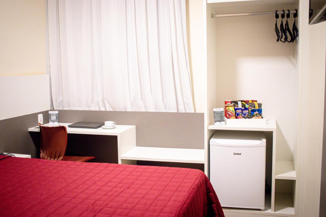 Hotel H2 Congonhas Congonhas (Minas Gerais) Exterior foto A typical room at a capsule hotel
